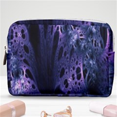 Fractal Web Make Up Pouch (medium) by Sparkle