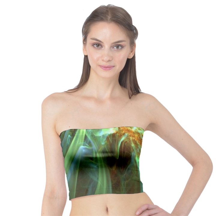 Abstract Illusion Tube Top