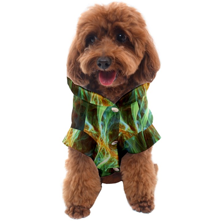 Abstract Illusion Dog Coat