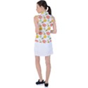 Citrus Gouache Pattern Women s Sleeveless Polo Tee View2