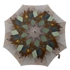 Digital Geometry Hook Handle Umbrellas (medium) by Sparkle