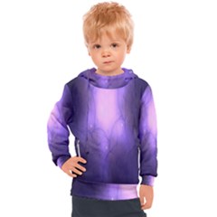 Violet Spark Kids  Hooded Pullover by Sparkle