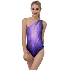 Violet Spark To One Side Swimsuit by Sparkle