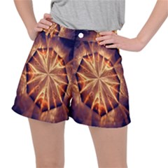 Sun Fractal Ripstop Shorts by Sparkle