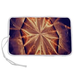 Sun Fractal Pen Storage Case (s) by Sparkle