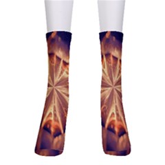 Sun Fractal Men s Crew Socks by Sparkle