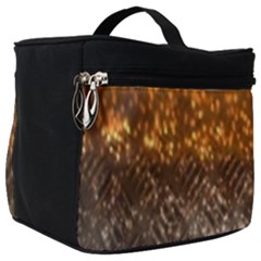 Glitter Gold Make Up Travel Bag (big) by Sparkle