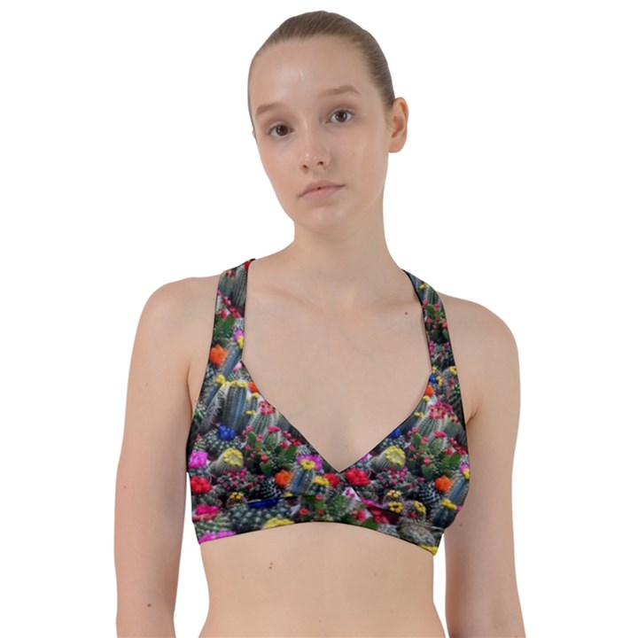 Cactus Sweetheart Sports Bra