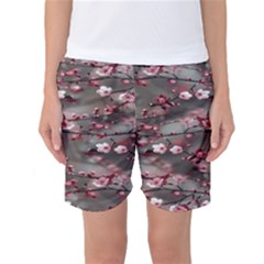 Realflowers Women s Basketball Shorts by Sparkle