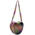 Rainbowwaves Heart Shoulder Bag View2