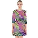 Rainbowwaves Smock Dress View1