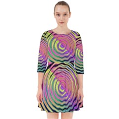 Rainbowwaves Smock Dress by Sparkle