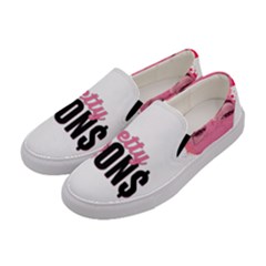 Pretty-goons-logo-2 Women s Canvas Slip Ons by Khaliseum