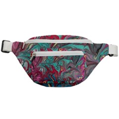 Psychedelic Marbling Patterns Iv Fanny Pack by kaleidomarblingart