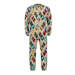 Ethnic Tribal Masks Onepiece Jumpsuit (kids) by tmsartbazaar