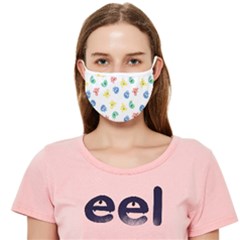 Cute Cartoon Germs And Viruses Cloth Face Mask (adult) by SpinnyChairDesigns