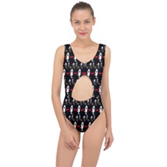 Halloween Center Cut Out Swimsuit by Sparkle