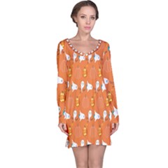 Halloween Long Sleeve Nightdress by Sparkle