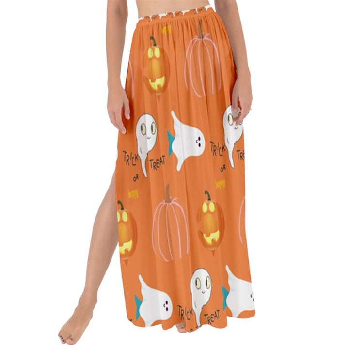 Halloween Maxi Chiffon Tie-Up Sarong