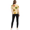 Autumn Leaves Women s Short Sleeve Rash Guard View2