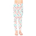 Aqua coral Kids  Leggings View1