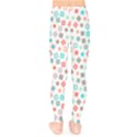 Aqua coral Kids  Leggings View2