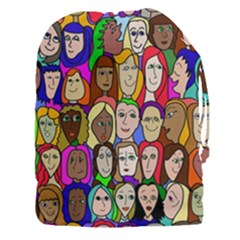 Sisters Drawstring Pouch (3xl) by Kritter