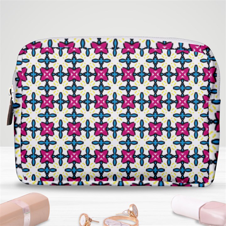 Geometric Make Up Pouch (Medium)