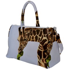 Giraffe Duffel Travel Bag by ArtByThree