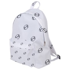 American Football Ball Motif Print Pattern The Plain Backpack by dflcprintsclothing