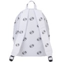 American Football Ball Motif Print Pattern The Plain Backpack View3