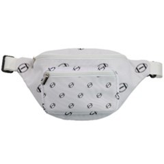 American Football Ball Motif Print Pattern Fanny Pack by dflcprintsclothing