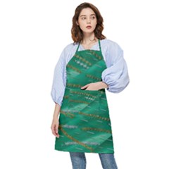 Colors To Celebrate All Seasons Calm Happy Joy Pocket Apron by pepitasart