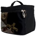 Virgin Mary Sculpture Dark Scene Make Up Travel Bag (Big) View2