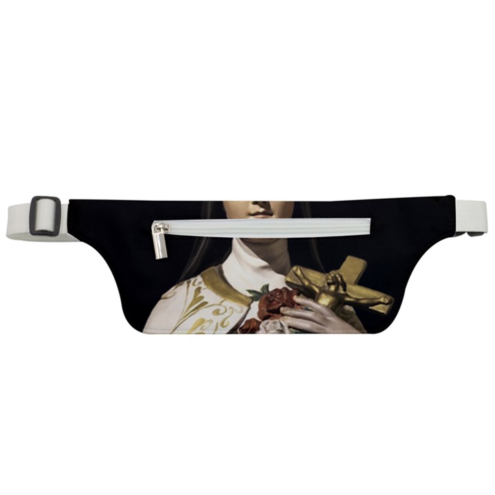 Virgin Mary Sculpture Dark Scene Active Waist Bag