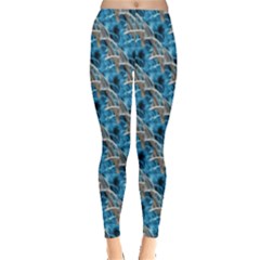 Abstract Illusion Leggings  by Sparkle