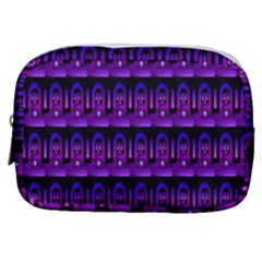 Violet Retro Make Up Pouch (small) by Sparkle