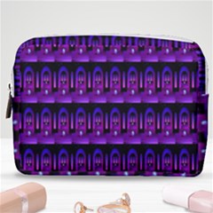 Violet Retro Make Up Pouch (medium) by Sparkle