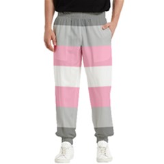 Demigirl Pride Flag Lgbtq Men s Elastic Waist Pants by lgbtnation