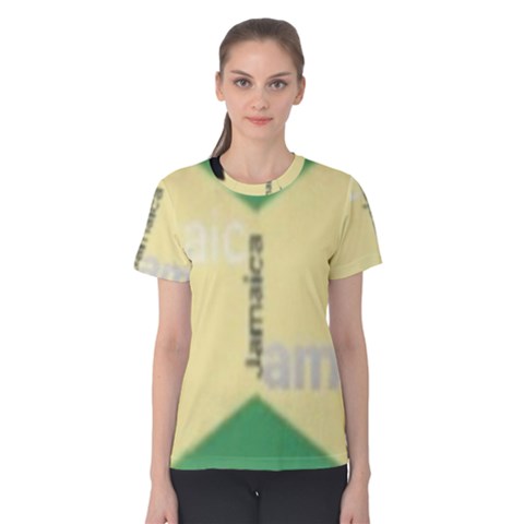 Jamaica, Jamaica  Women s Cotton Tee by Janetaudreywilson