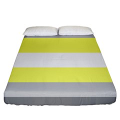 Deminonbinary Pride Flag Lgbtq Fitted Sheet (king Size) by lgbtnation