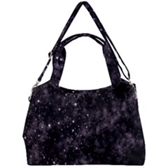 Pink Gray Galaxy Double Compartment Shoulder Bag by Dazzleway