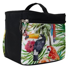 Jungle Birds Make Up Travel Bag (small) by goljakoff