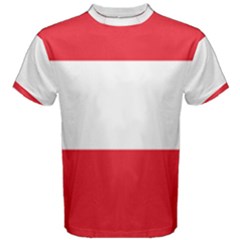 Flag Of Austria Men s Cotton Tee by FlagGallery