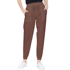 Emperador Brown & White - Tapered Pants by FashionLane