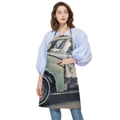 Abandoned Old Car Photo Pocket Apron by dflcprintsclothing