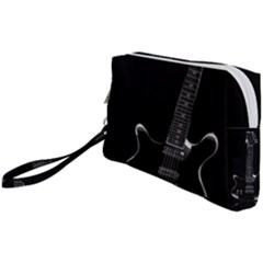 Fractal Guitar Wristlet Pouch Bag (small) by Sparkle