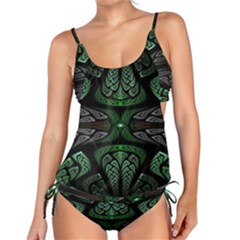 Fractal Illusion Tankini Set by Sparkle