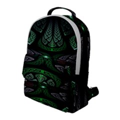 Fractal Illusion Flap Pocket Backpack (large) by Sparkle