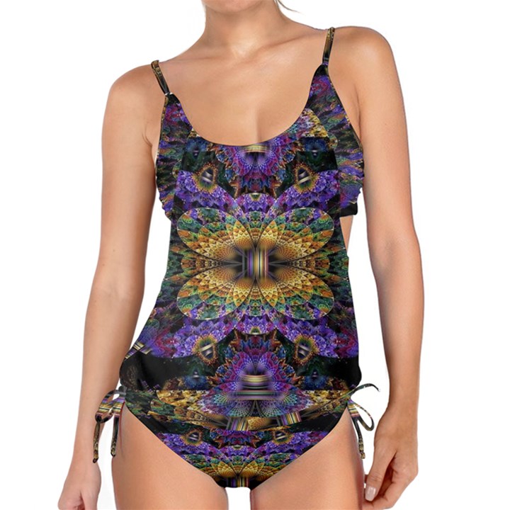 Fractal Illusion Tankini Set